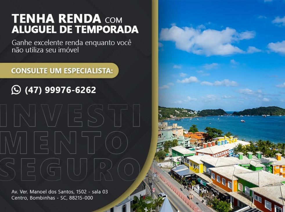 Varandas Do Atlantico - Confortavel Apartamento Em Condo Pe Na Areia Bombinhas Exterior foto